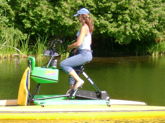 Hydrobikes fishing: Hydrobike water bikes go where other small fishing  boats can't.